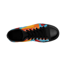 Load image into Gallery viewer, Multi-Coloured Shapes Men&#39;s Trainers
