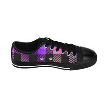 Load image into Gallery viewer, Purple Plaid Women&#39;s Trainers
