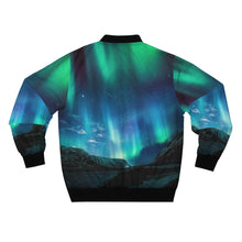 Load image into Gallery viewer, Northern Lights Bomber Jacket
