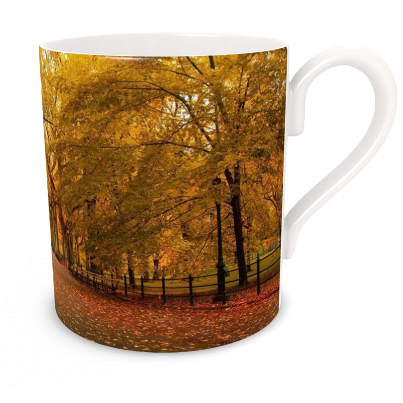 Bone China Autumn Path