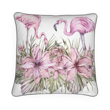 Load image into Gallery viewer, Pink Flamingos Cushion
