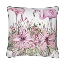 Load image into Gallery viewer, Pink Flamingos Cushion
