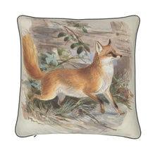 Load image into Gallery viewer, Proud and Bold  Fox Taking a Stroll Cushion
