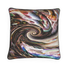 Load image into Gallery viewer, Swirling In Colours Cushion
