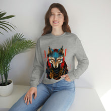 Load image into Gallery viewer, Gangster Fox Unisex Crewneck Sweatshirt
