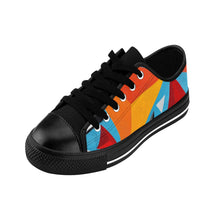 Load image into Gallery viewer, Multi-Coloured Shapes Men&#39;s Trainers
