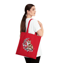 Load image into Gallery viewer, Fox and Foliage 100% Organic Cotton Tote Bag
