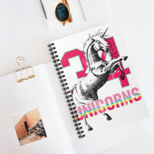 Load image into Gallery viewer, Unicorn Spiral Notebook
