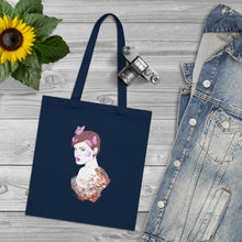 Load image into Gallery viewer, Beauty and the Robin Organic Cotton Tote Bag
