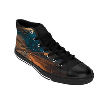 Load image into Gallery viewer, Outer Space Men&#39;s High Top Trainers
