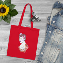 Load image into Gallery viewer, Beauty and the Robin Organic Cotton Tote Bag
