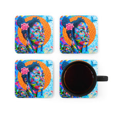 Load image into Gallery viewer, Lady&#39;s Face Abstract Coasters
