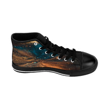 Load image into Gallery viewer, Outer Space Men&#39;s High Top Trainers
