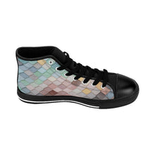 Load image into Gallery viewer, Geometric Men&#39;s High Top Trainers
