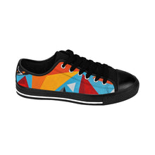 Load image into Gallery viewer, Multi-Coloured Shapes Men&#39;s Trainers
