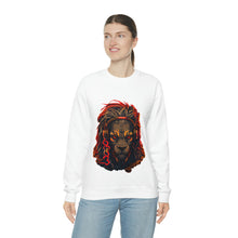 Load image into Gallery viewer, Gangster Lion Unisex Crewneck Sweatshirt
