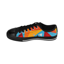 Load image into Gallery viewer, Multi-Coloured Shapes Men&#39;s Trainers
