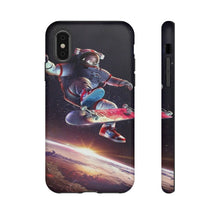 Load image into Gallery viewer, Astronaut  Skating Boarding in Space Tough Phone Cases
