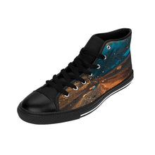 Load image into Gallery viewer, Outer Space Men&#39;s High Top Trainers
