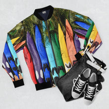 Load image into Gallery viewer, Surf Boards Bomber Jacket
