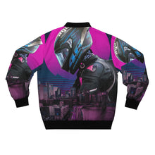 Load image into Gallery viewer, Night Biker Bomber Jacket
