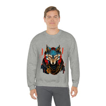 Load image into Gallery viewer, Gangster Fox Unisex Crewneck Sweatshirt
