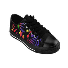 Load image into Gallery viewer, Neon Flower &amp; Leaves Women&#39;s Trainers
