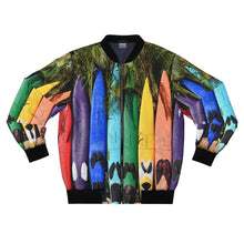 Load image into Gallery viewer, Surf Boards Bomber Jacket
