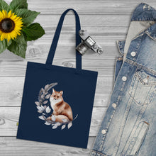 Load image into Gallery viewer, Fox and Foliage 100% Organic Cotton Tote Bag
