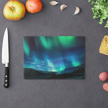 Load image into Gallery viewer, Northern Lights Cutting Board
