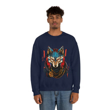 Load image into Gallery viewer, Gangster Fox Unisex Crewneck Sweatshirt
