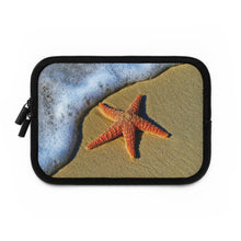 Load image into Gallery viewer, Laptop Bag Beach &amp; Star Fish
