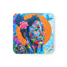 Load image into Gallery viewer, Lady&#39;s Face Abstract Coasters
