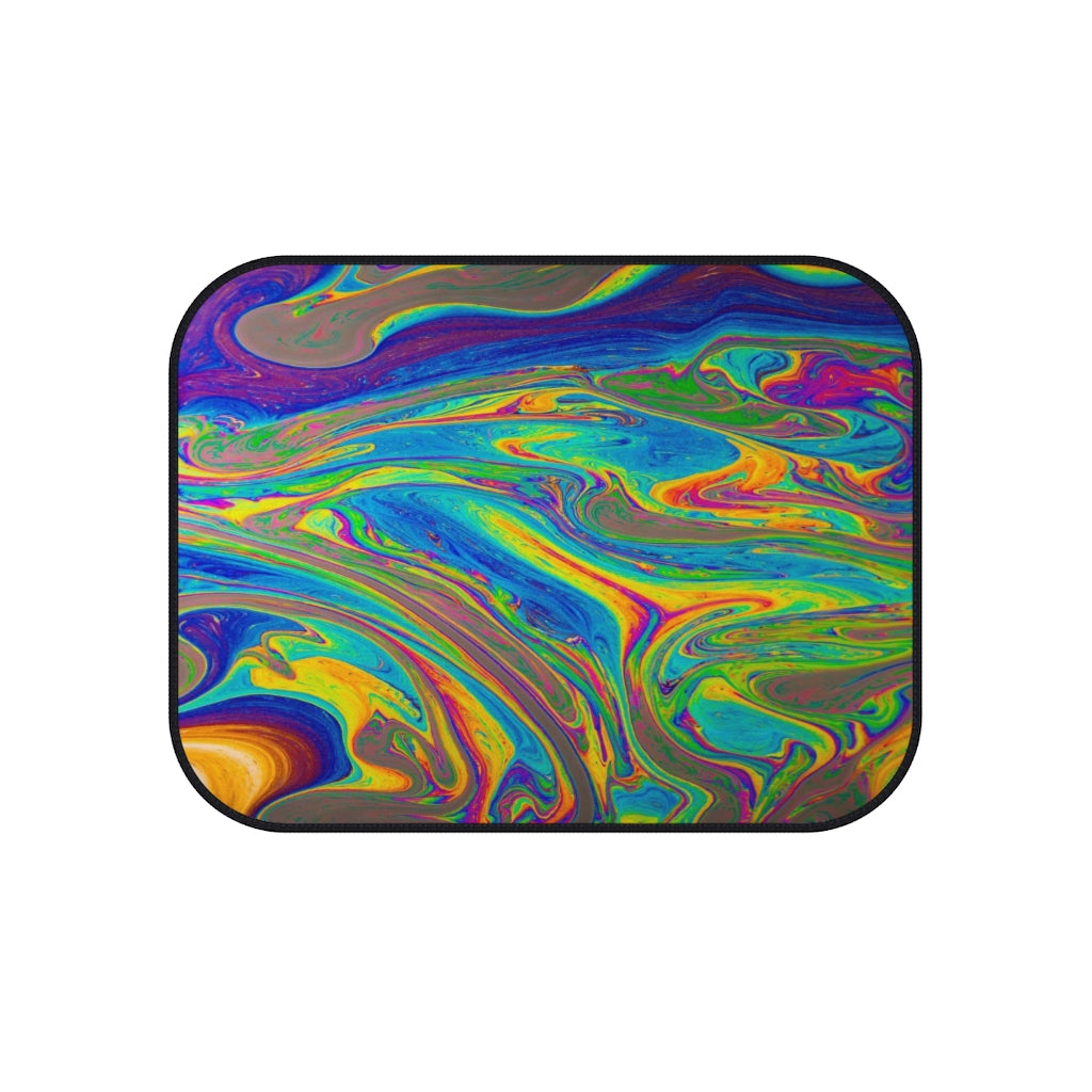 Abstract Art Car Floor Mats (2x Rear)