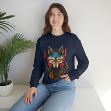 Load image into Gallery viewer, Gangster Fox Unisex Crewneck Sweatshirt
