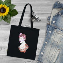 Load image into Gallery viewer, Beauty and the Robin Organic Cotton Tote Bag
