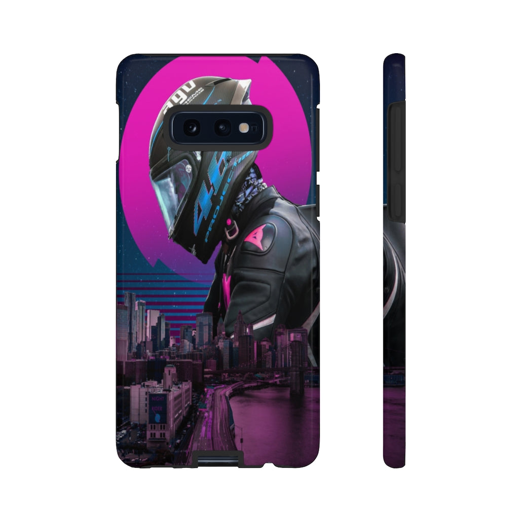 Night Biker Tough Phone Case