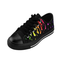 Load image into Gallery viewer, Multi-Coloured Rain Drops Women&#39;s Trainers
