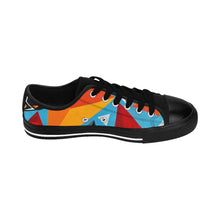 Load image into Gallery viewer, Multi-Coloured Shapes Men&#39;s Trainers
