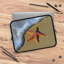 Load image into Gallery viewer, Laptop Bag Beach &amp; Star Fish
