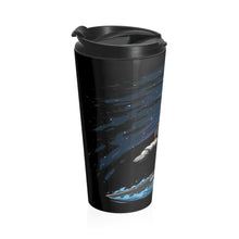 Load image into Gallery viewer, Astronaut Surfing in Space Travel Mug
