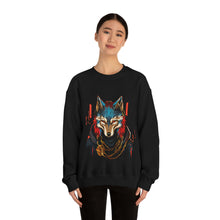 Load image into Gallery viewer, Gangster Fox Unisex Crewneck Sweatshirt
