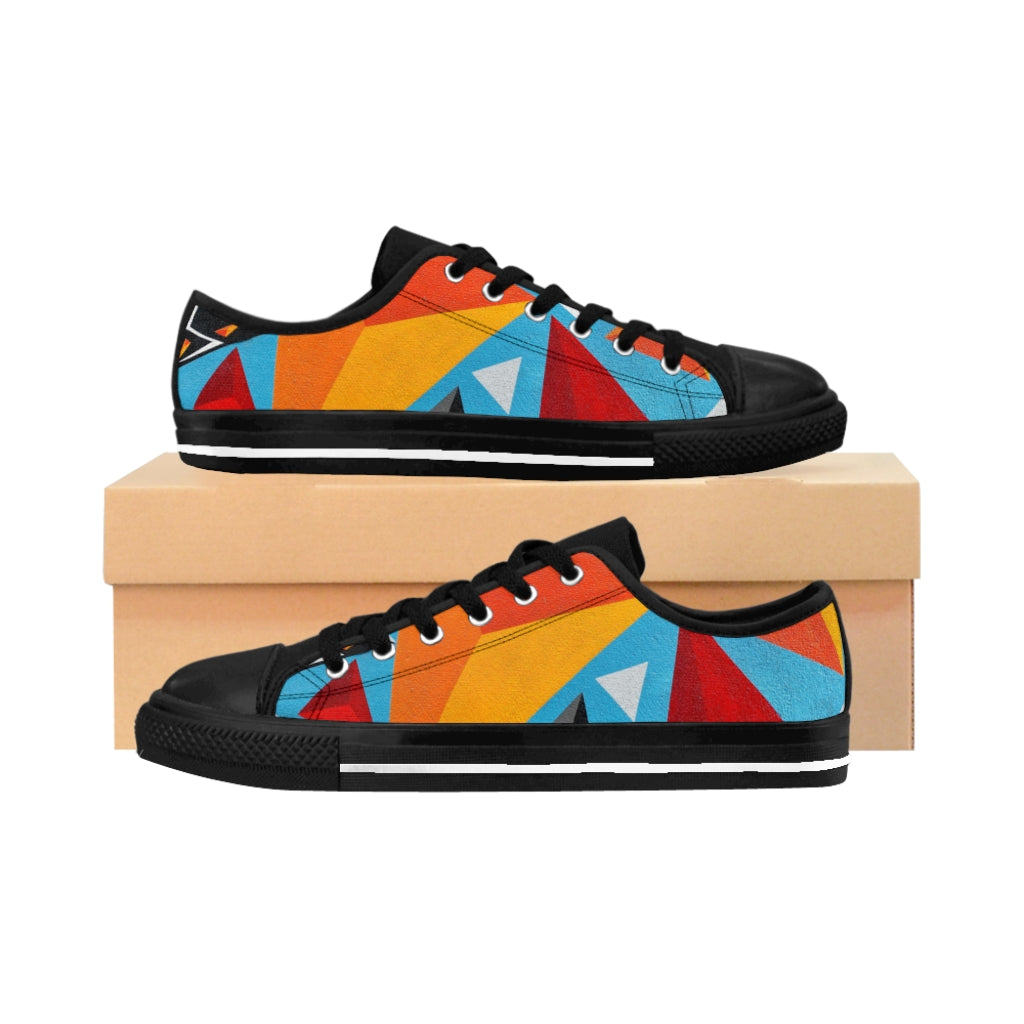 Multi-Coloured Shapes Men's Trainers