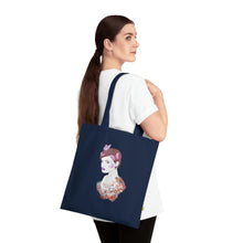 Load image into Gallery viewer, Beauty and the Robin Organic Cotton Tote Bag
