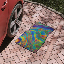 Load image into Gallery viewer, Abstract Art Car Floor Mats
