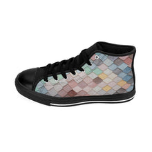 Load image into Gallery viewer, Geometric Men&#39;s High Top Trainers
