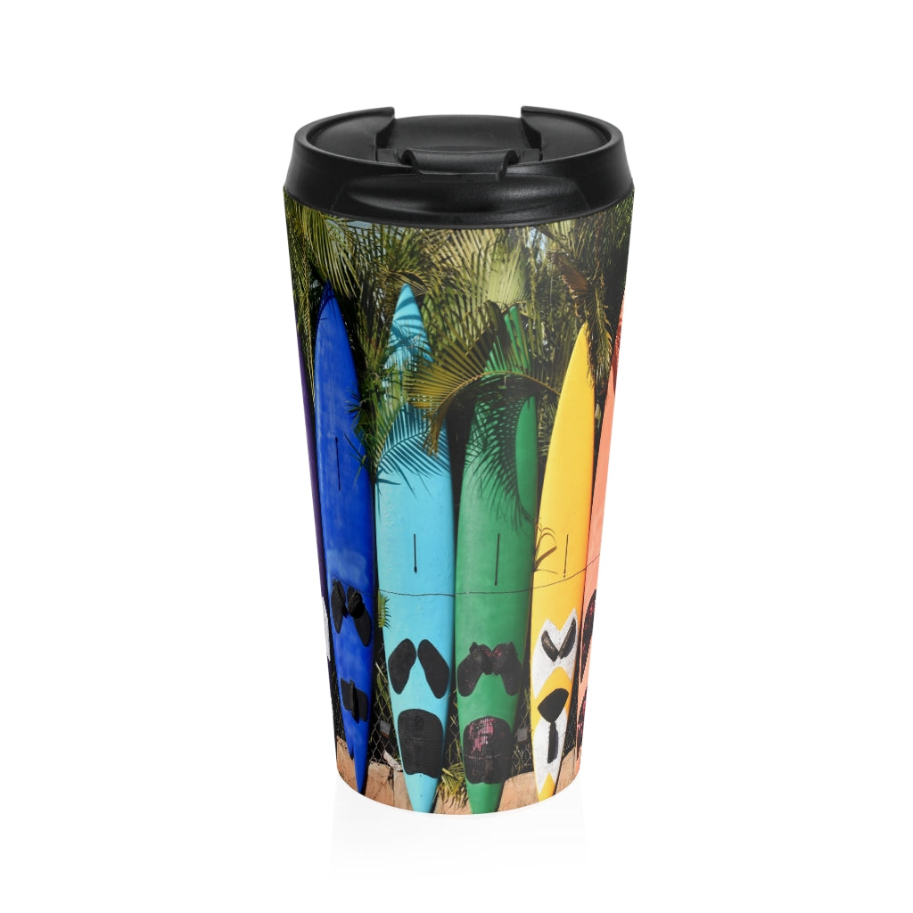 Surf Boards Travel Mug