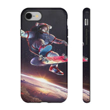 Load image into Gallery viewer, Astronaut  Skating Boarding in Space Tough Phone Cases
