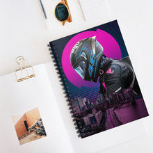 Load image into Gallery viewer, Night Rider Spiral Notebook
