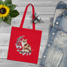 Load image into Gallery viewer, Fox and Foliage 100% Organic Cotton Tote Bag
